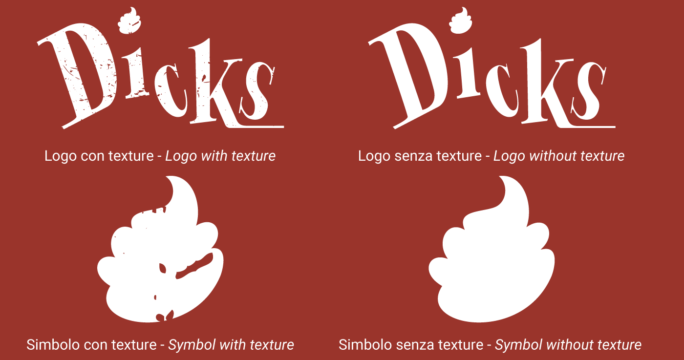 Dicks Rebranding - varianti logo