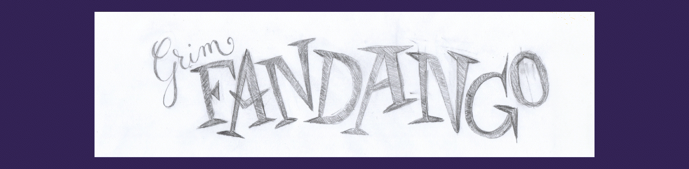 Grim Fandango Rebranding Animazione processo