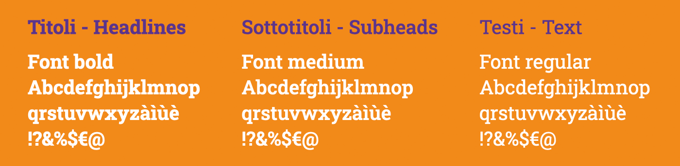 Font rebranding AmarBoard Romagna