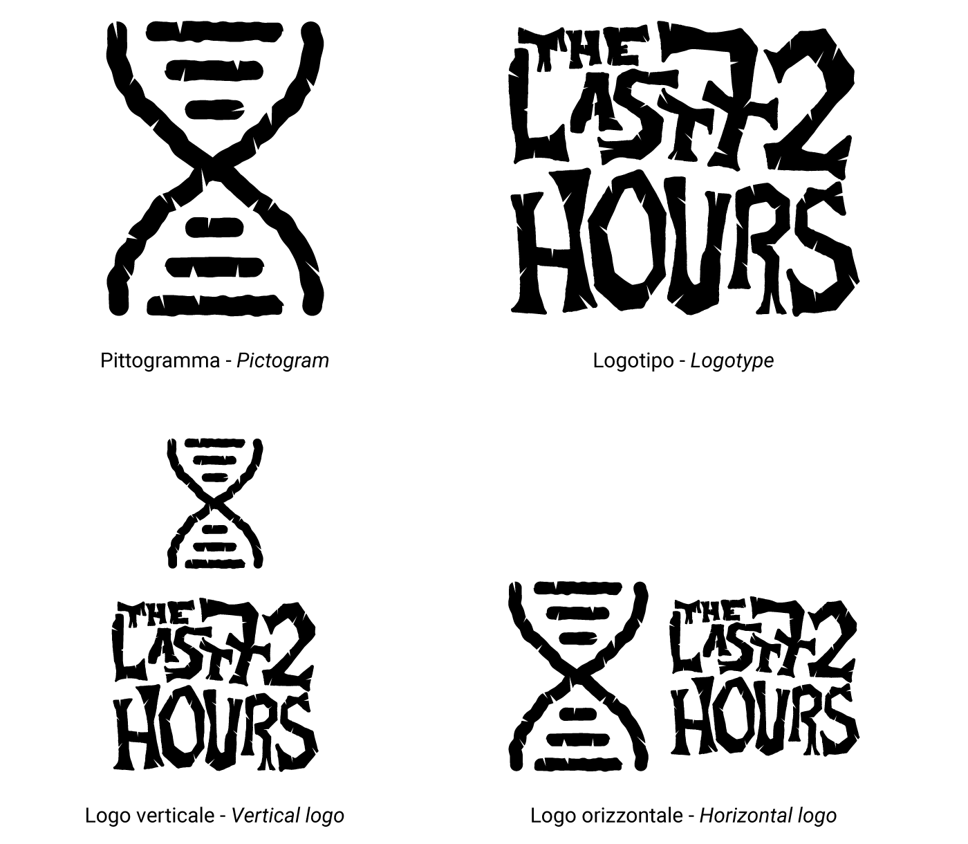 Versioni del logo The Last 72 Hours