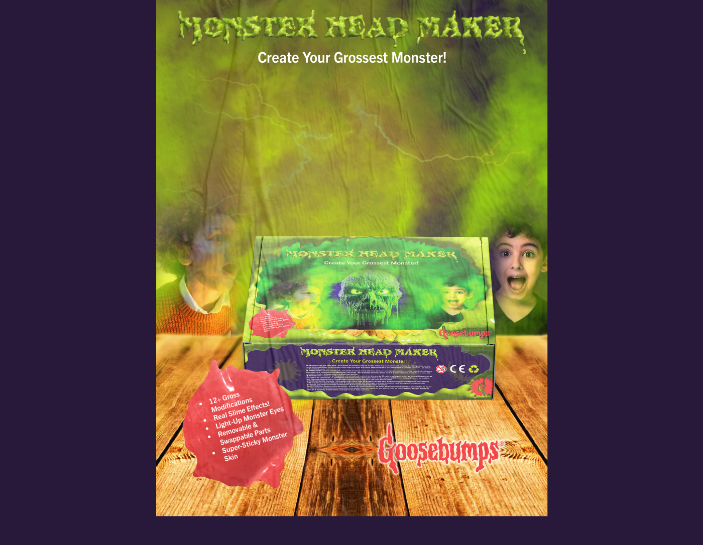 Monster Head Maker Poster
