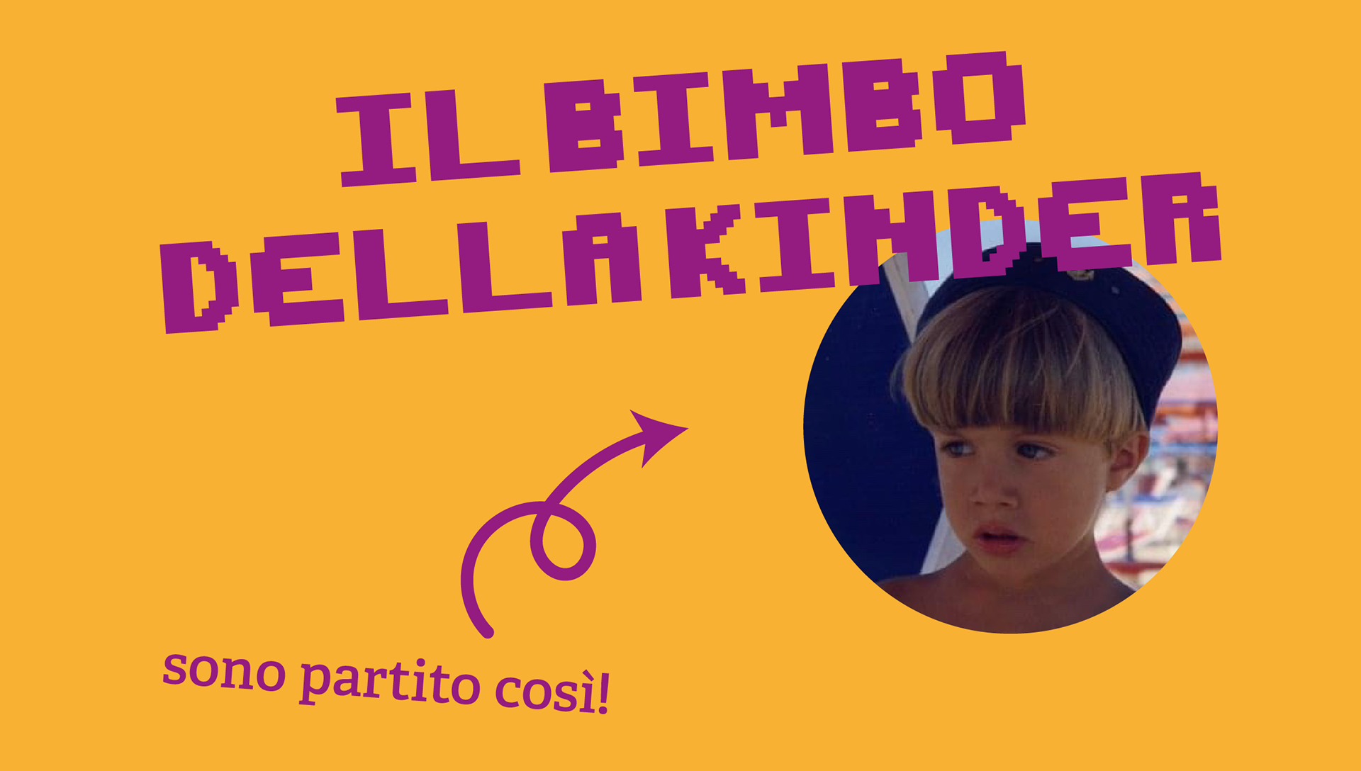 Bimbo della Kinder