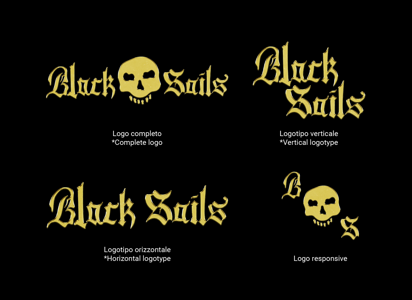 Logo effetto oro