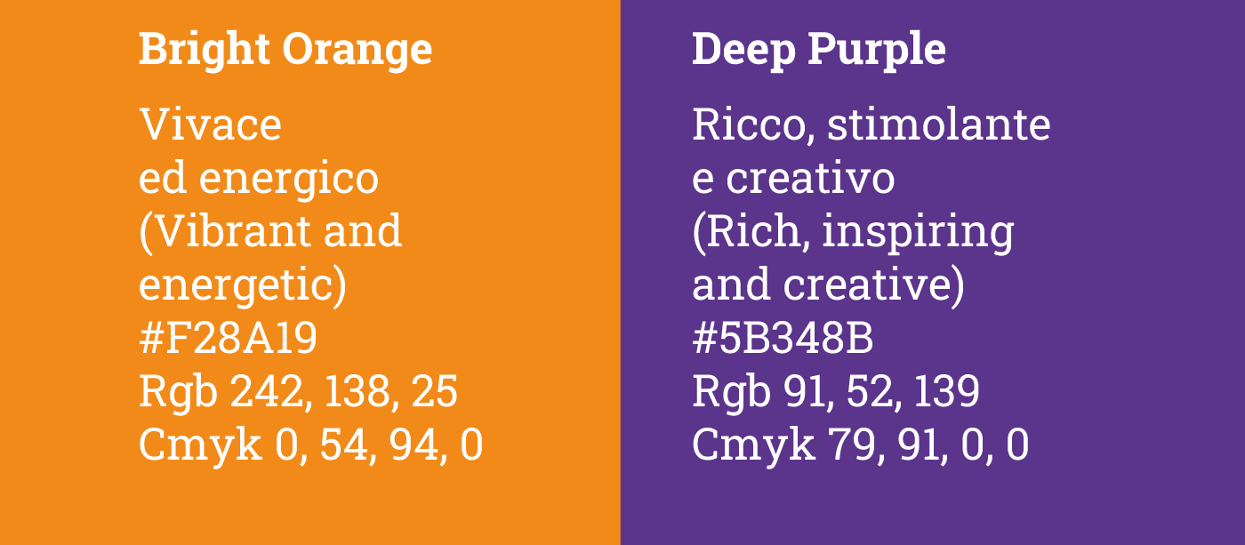 Colori rebranding AmarBoard Romagna