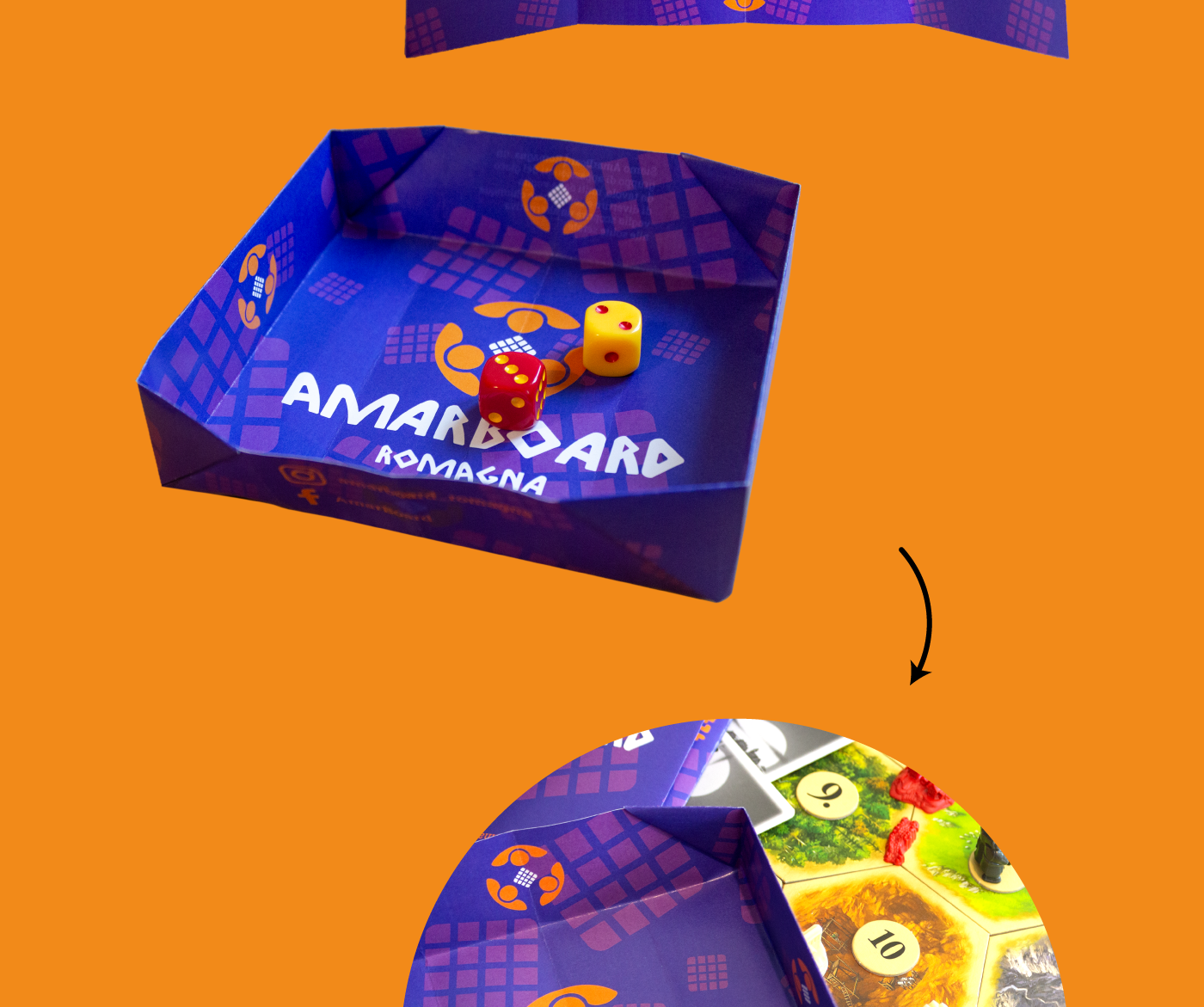 Pieghevole rebranding AmarBoard Romagna
