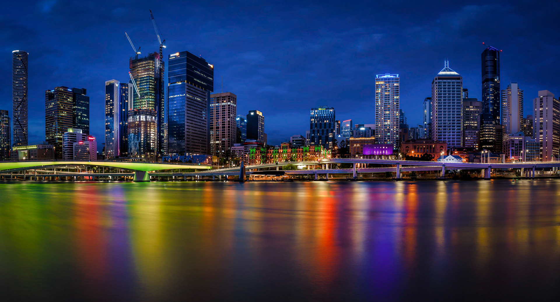 Brisbane from South Bank