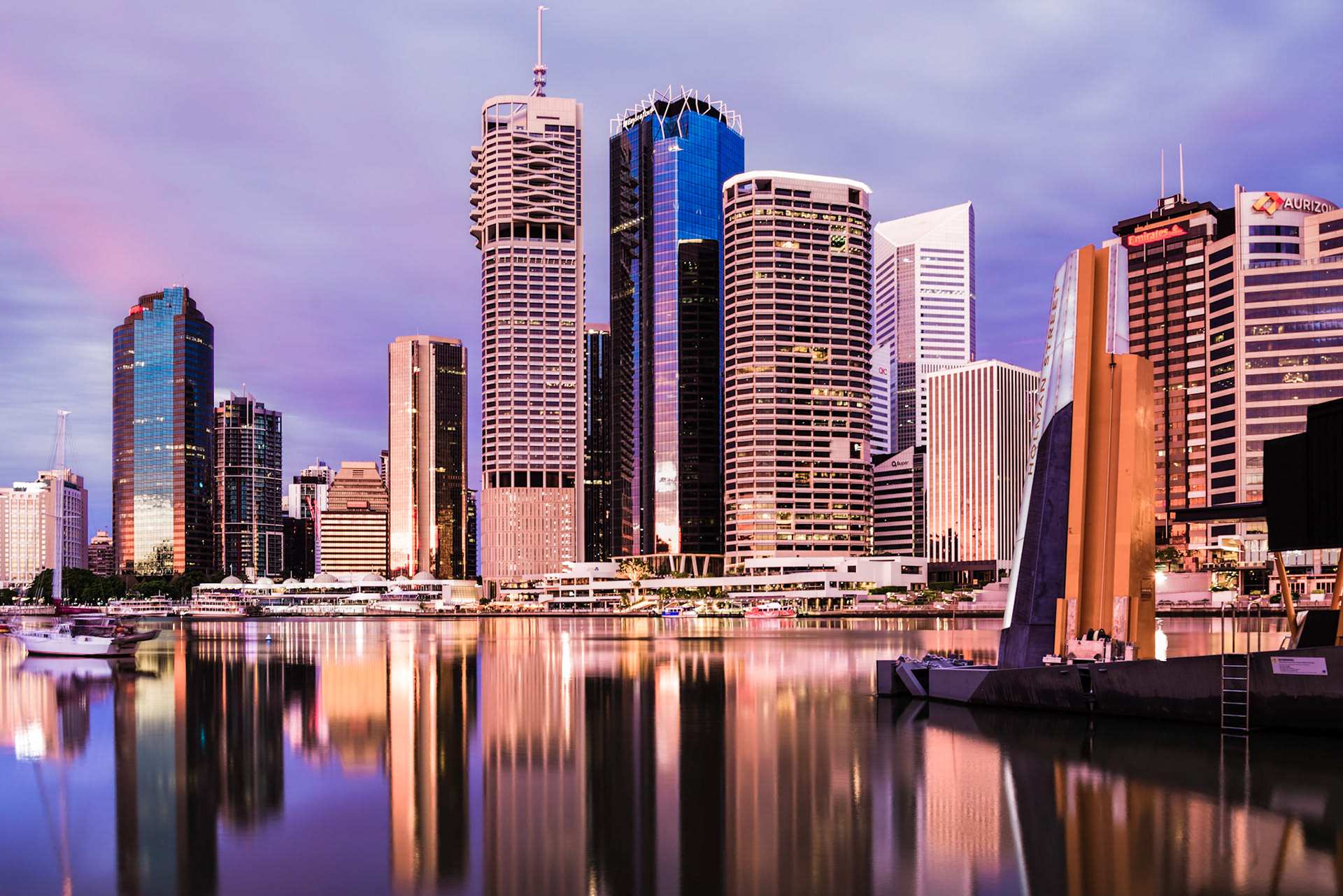 Holman Wharf - Brisbane Dawn