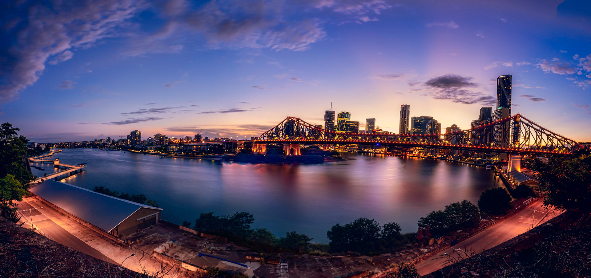 Howerd Smith Wharves - Sunset 2017