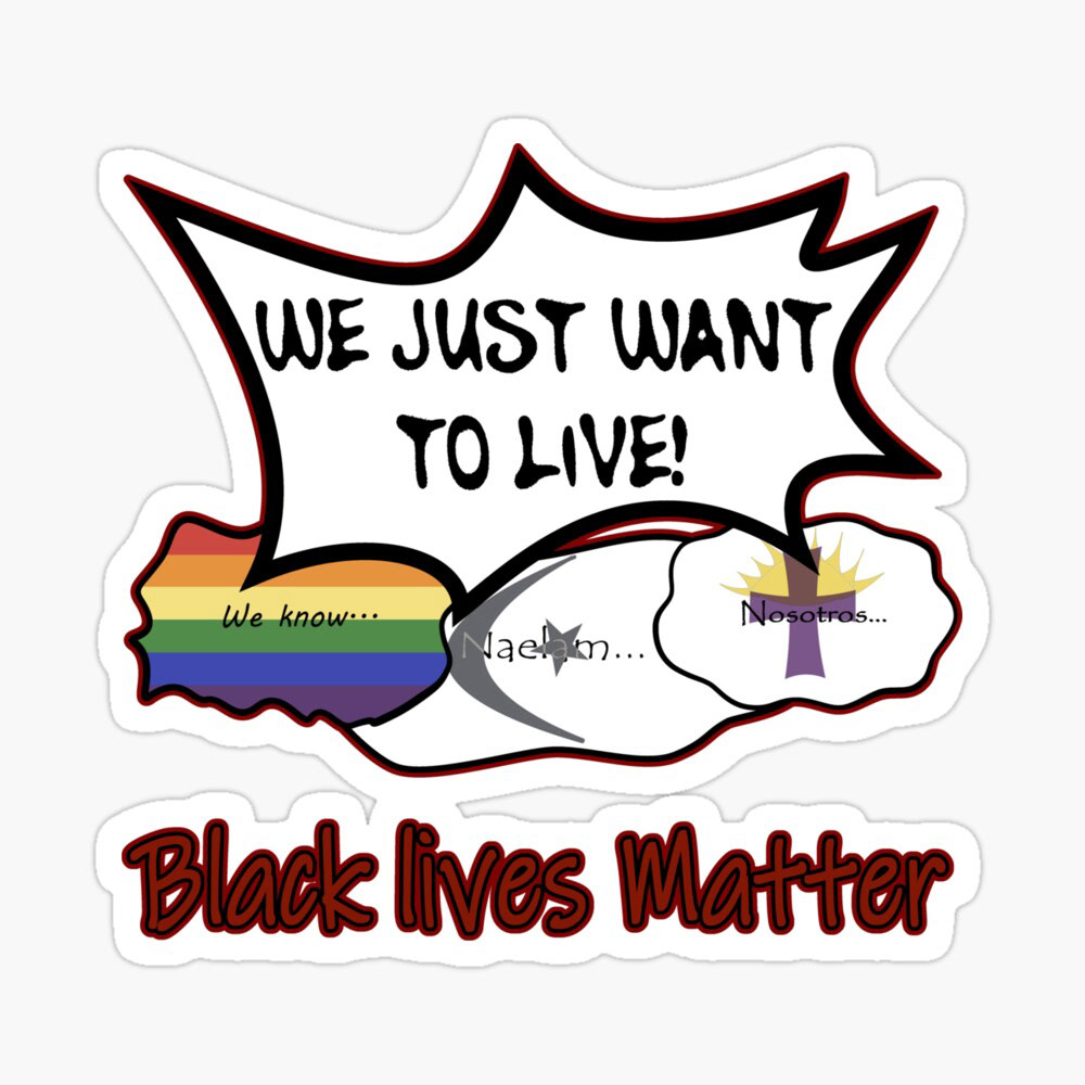 Non transparent stickers available