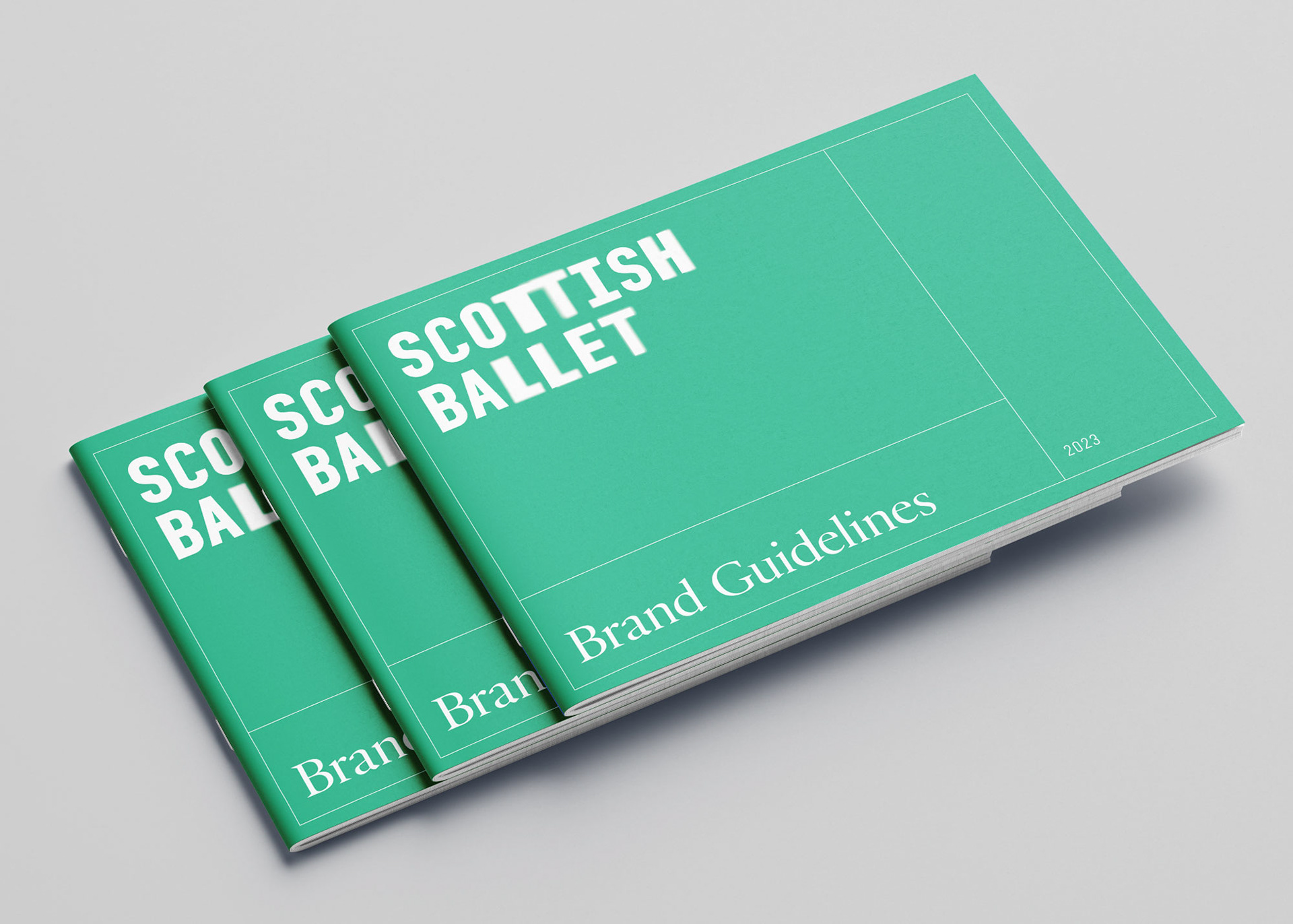 Scottish Ballet Brand guidelines.