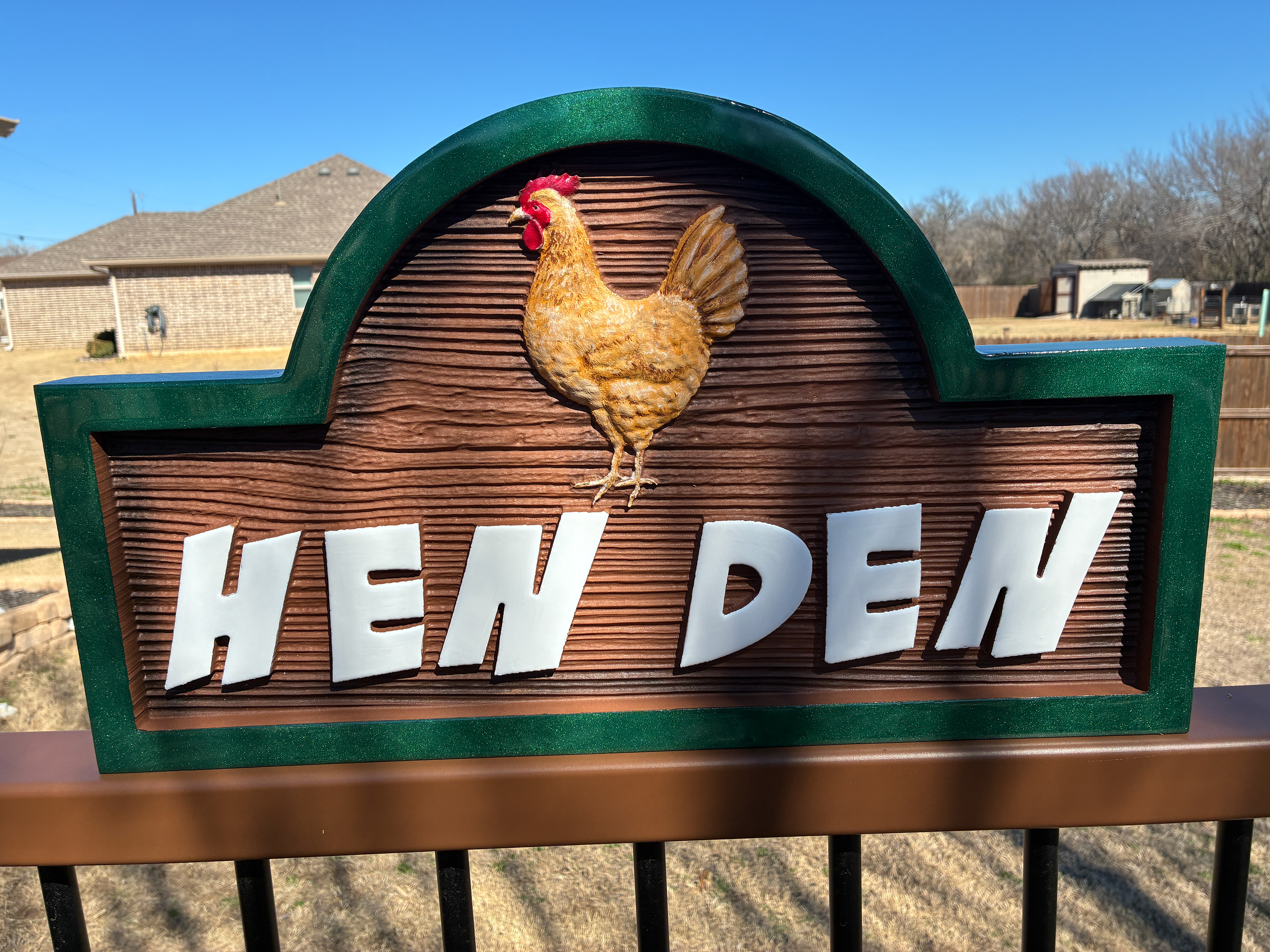 Chicken Coop Sign