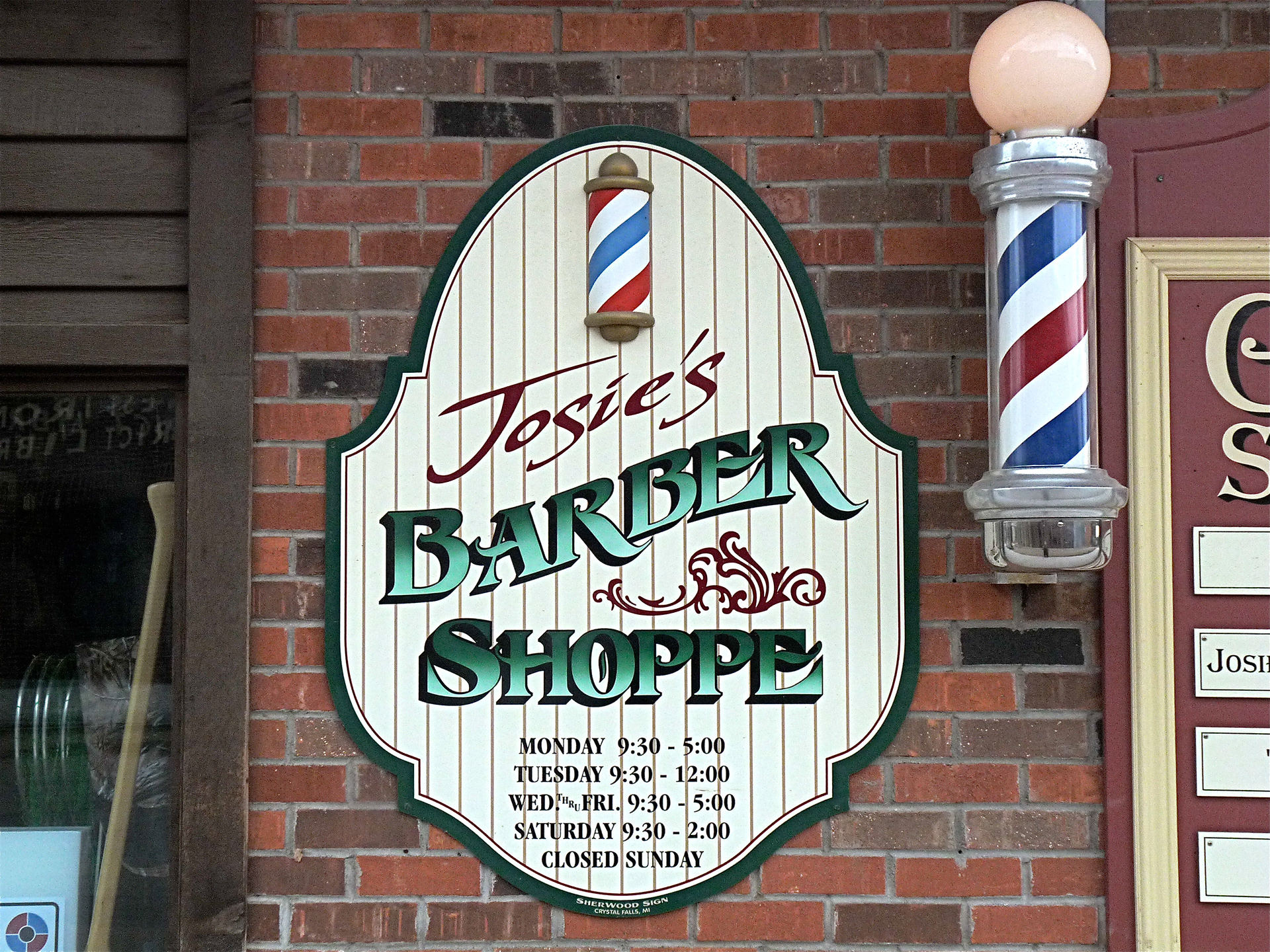 All Paint Automotive Base/Clear carved Barber Pole
