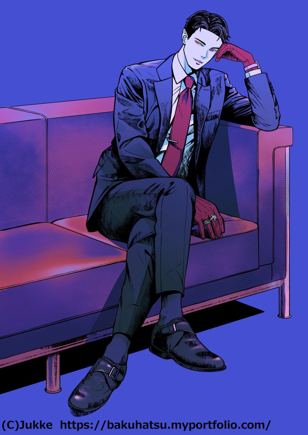 Vampire in Blue