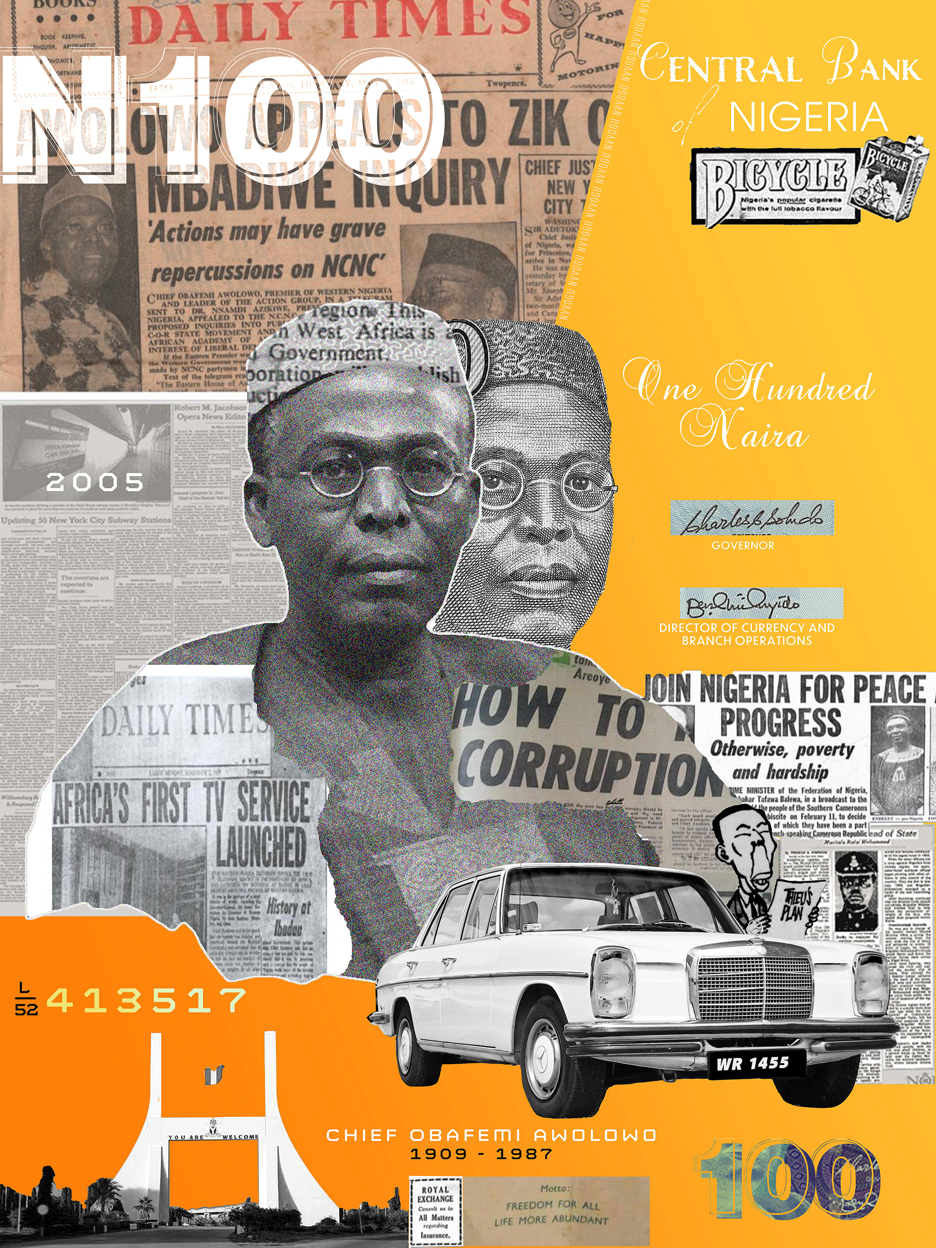 Awolowo  [Print] 18 x 24 Inches