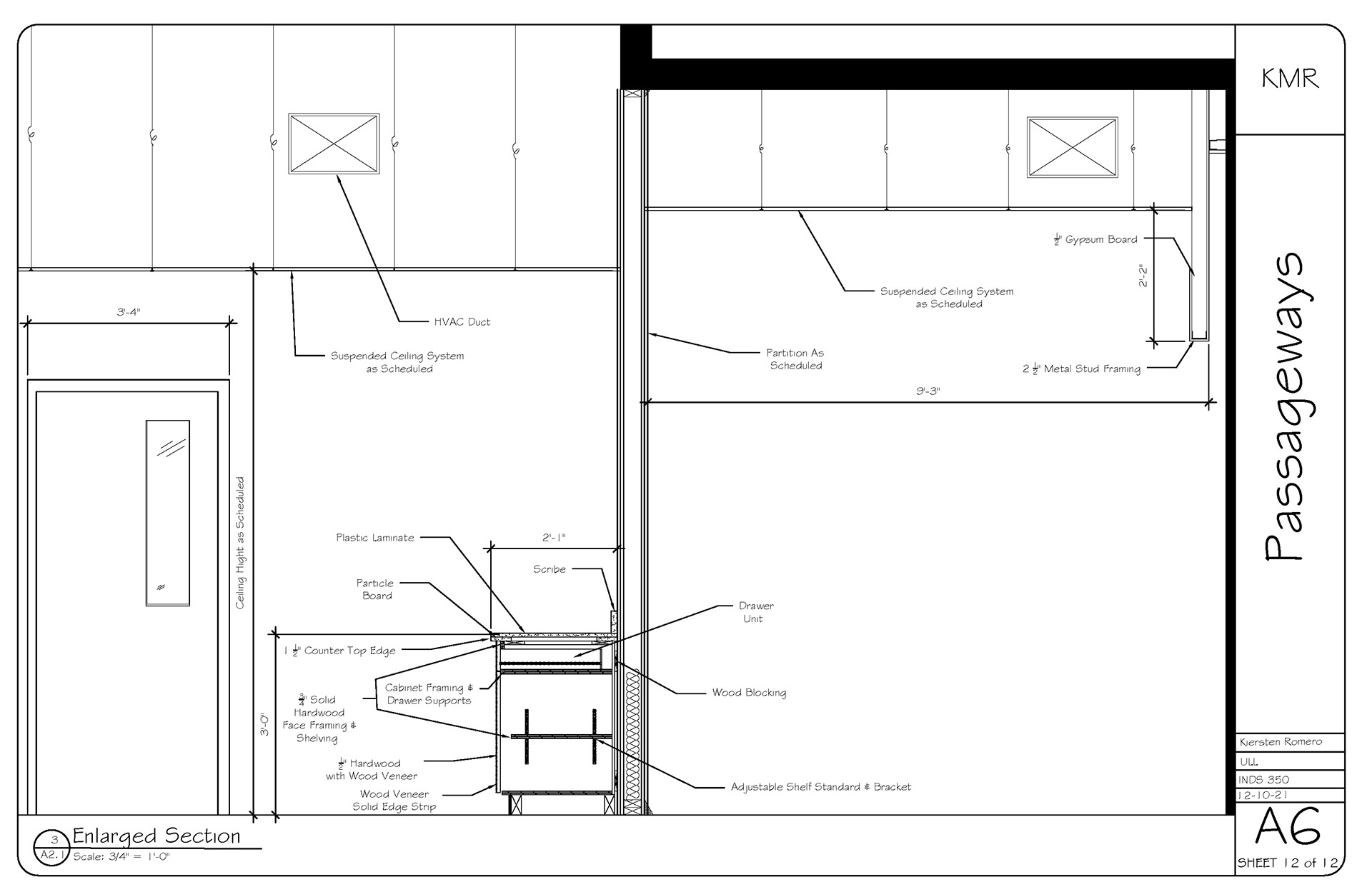 Enlarge Section with Callouts