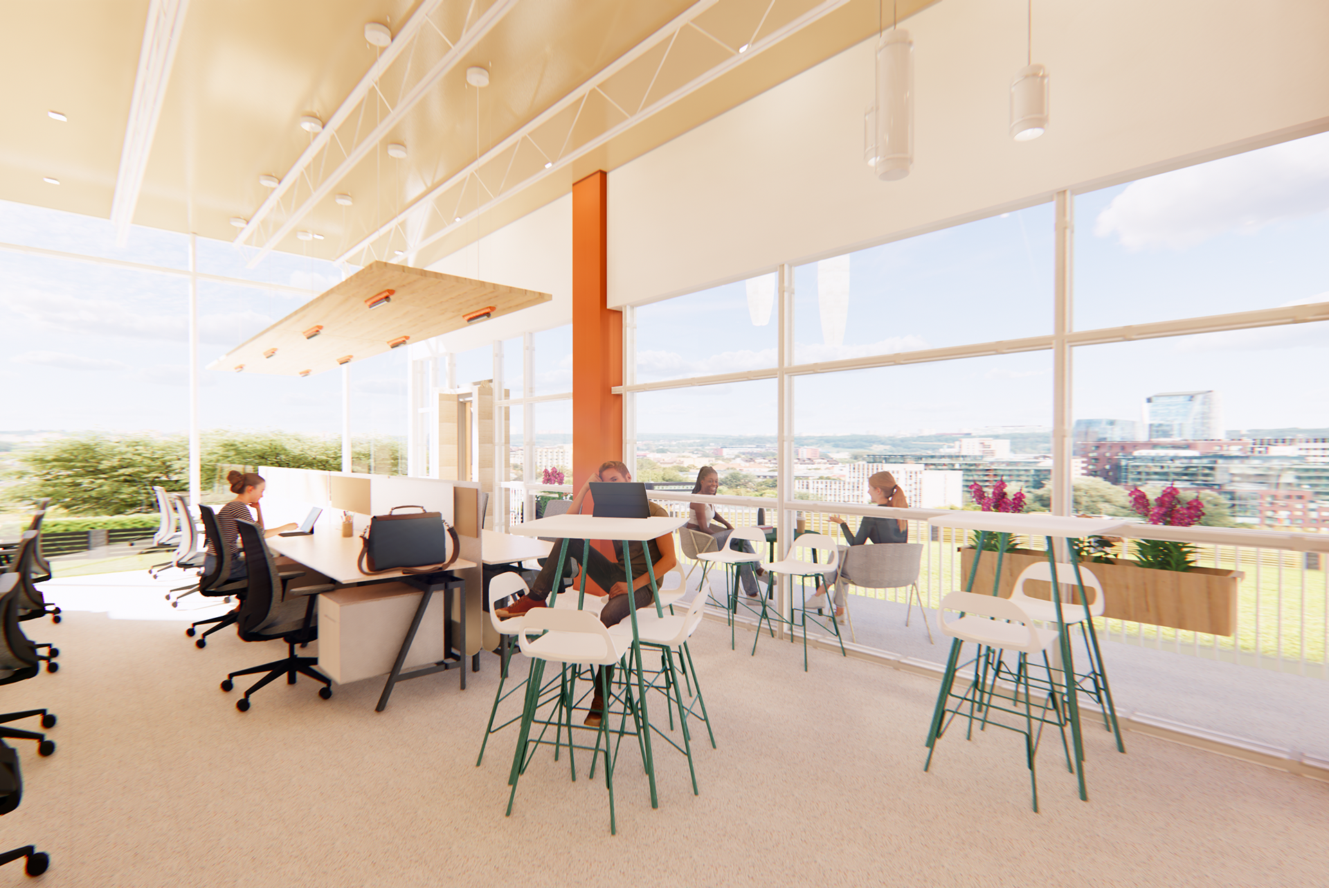 Studio Space Render