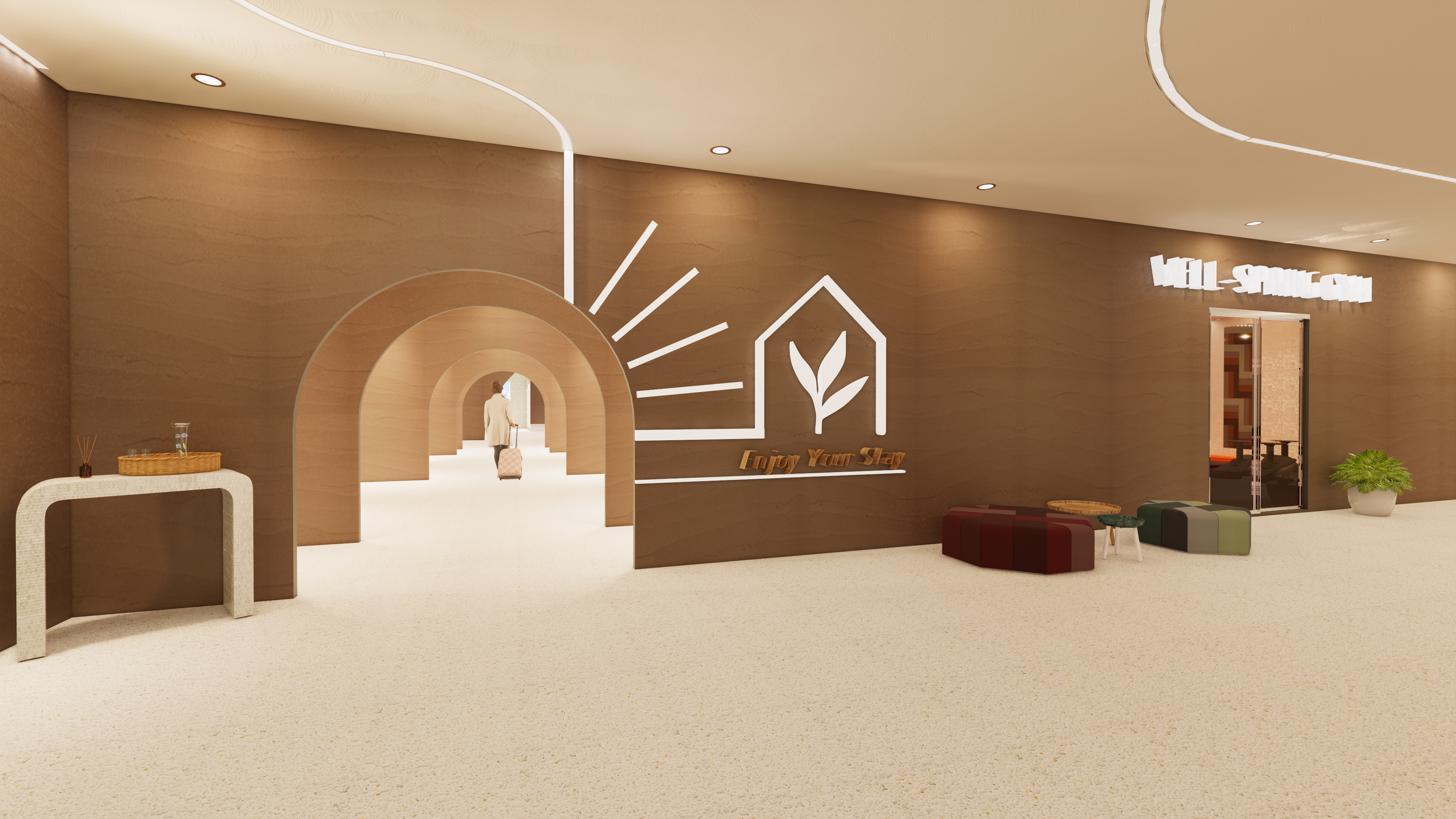 Private Residency Units - Entry Way