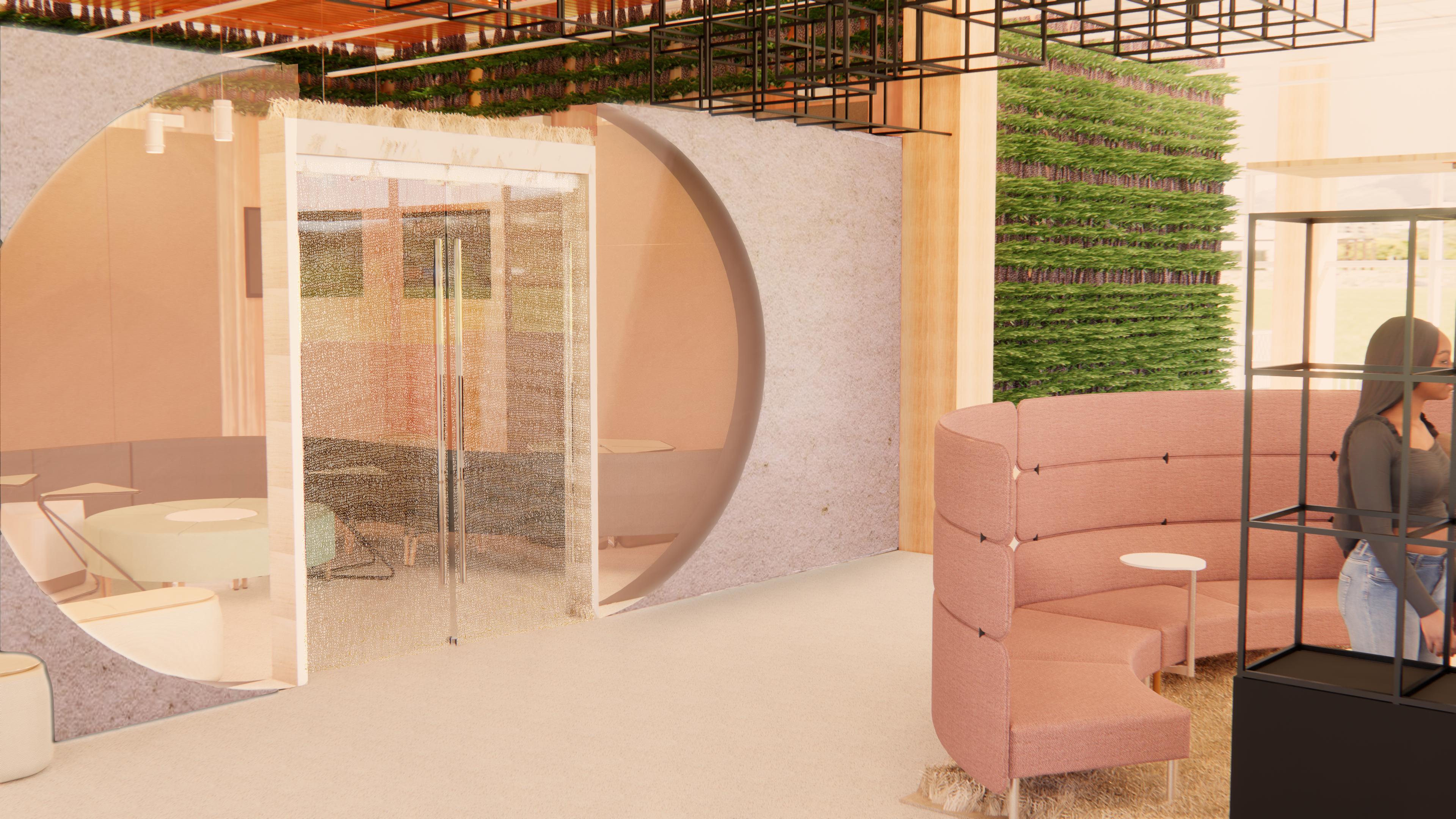 Custom Architectural Wall Render