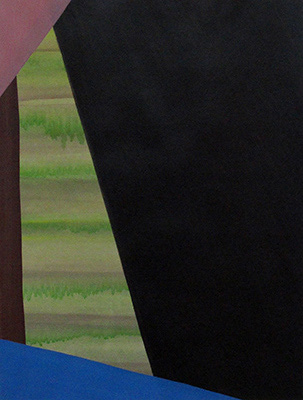 Untitled,  acrylic on paper, 61 x 41,5 cm. 2014.