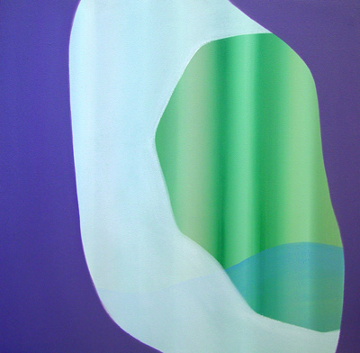 Untitled, acrylic on canvas, 65 x 65 cm. 2009.