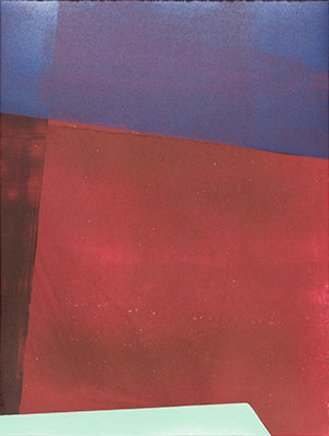 Untitled,  monotype on Velin BFK Rives Arches 300 gr. paper, 40 x 30,3 cm. 2021.