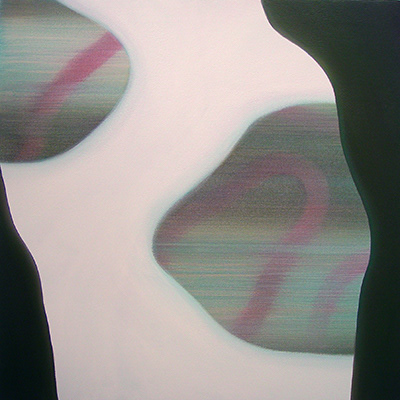 Untitled,  acrylic on canvas, 65 x 65 cm. 2009.