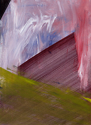 Untitled,  acrylic on paper, 28,2 x 21 cm. 2016.