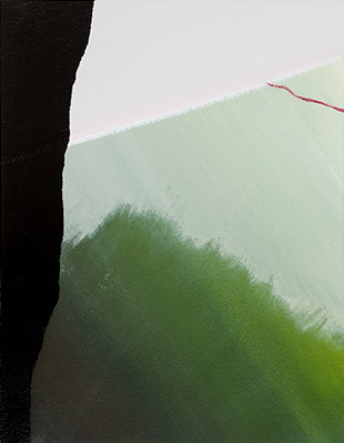 Untitled, mixed media on paper, 40 x 31 cm. 2025