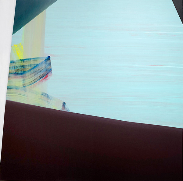 Untitled,  acrylic on canvas, 180 x 180 cm. 2014.