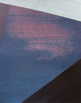 Untitled,  acrylic on paper, 40 x 31 cm. 2013.