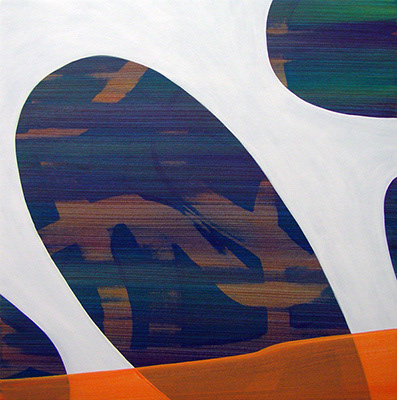Untitled, acrylic on canvas, 50 x 50 cm. 2009.
