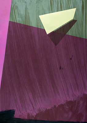 Untitled,  monotype on Velin BFK Rives Arches 300 gr. paper, 76 x 54 cm. 2021.