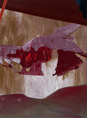 Untitled,  mixed media on paper, 28,2 x 21 cm. 2016.