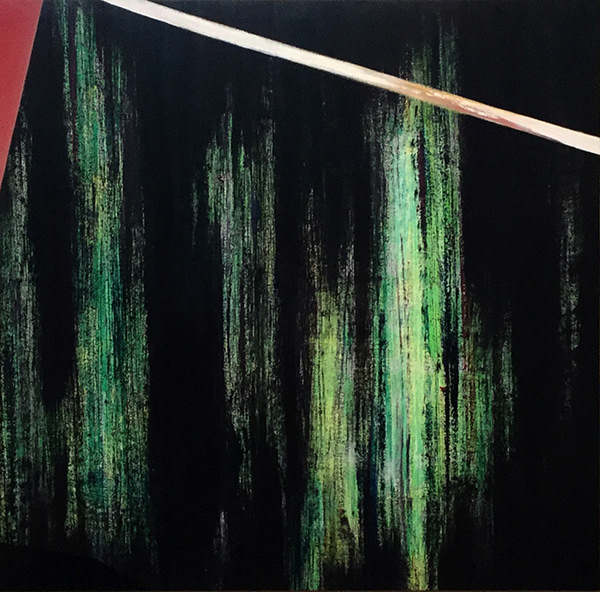 Untitled,  acrylic on canvas, 150 x 150 cm. 2016.