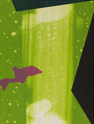 Untitled, monotype on Velin BFK Rives Arches 300 gr. paper,  40 x 30,5 cm. 2025. 