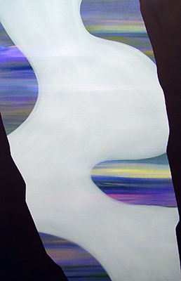 Untitled,  acrylic on paper, 100 x 70 cm. 2008.