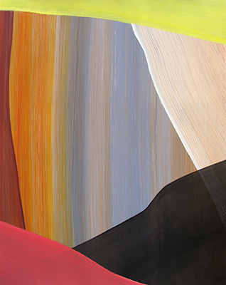 Untitled,  acrylic on paper, 61 x 48 cm. 2011.