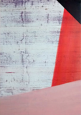 Untitled,  acrylic on canvas, 100 x 70 cm. 2014.