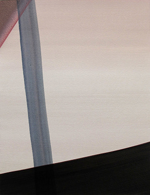 Untitled,  acrylic on paper, 39 x 30 cm. 2015.