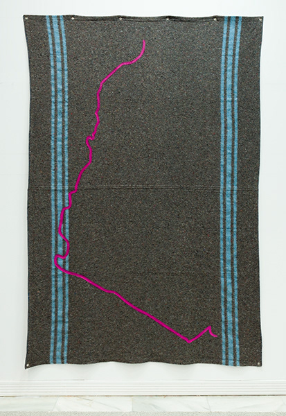 Untitled, mixed media, 286 x 198 cm. 2026.
