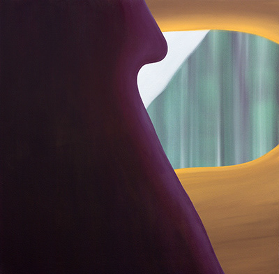 Untitled, acrylic on canvas, 100 x 100 cm. 2009.