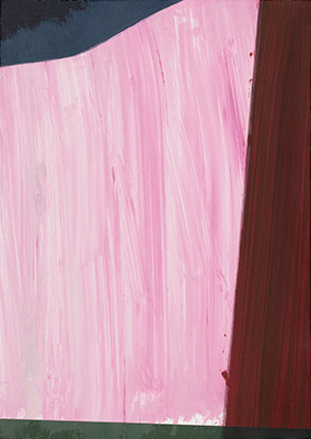 Untitled, monotype on Velin BFK Rives Arches 300 gr. paper,  54 x 38,5 cm. 2024. 