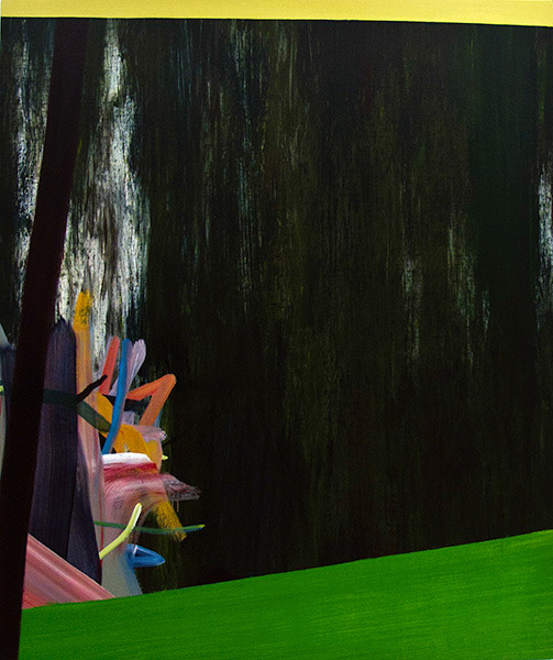 Untitled,  acrylic on canvas,162 x 130 cm. 2016.