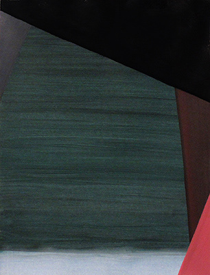 Untitled,  acrylic on paper, 61 x 41,5 cm. 2014.