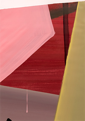 Untitled,  acrylic on paper. 68 x 48 cm. 2018.