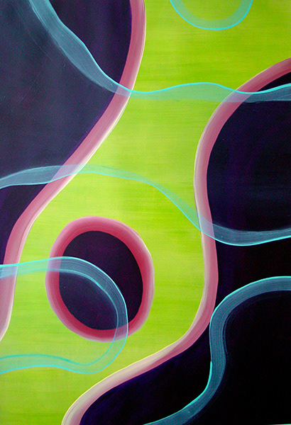 Untitled,  acrylic on paper, 100 x 70 cm. 2006.