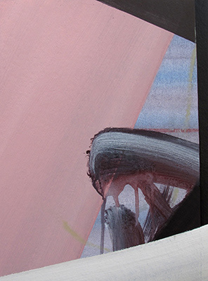 Untitled,  acrylic on paper, 39 x 30 cm. 2015.