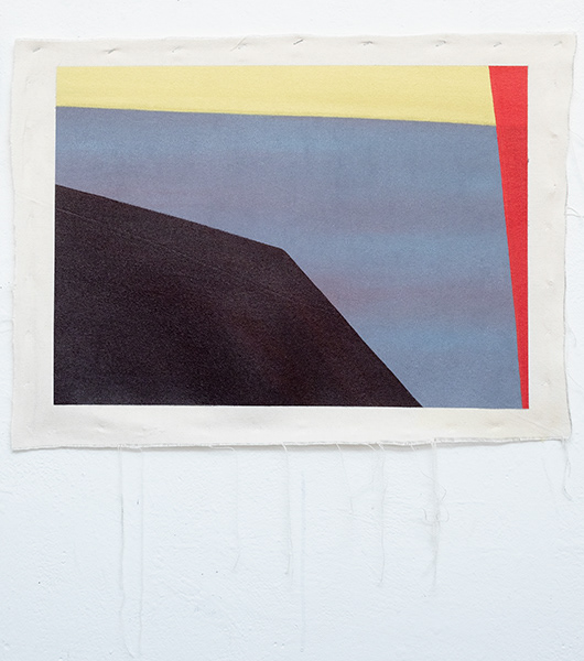 Untitled, acrylic on canvas, 2023. 