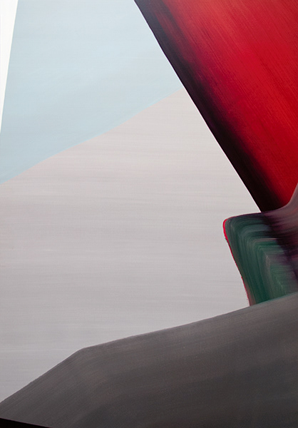 Untitled,  acrylic on canvas, 195x130cm. 2013.