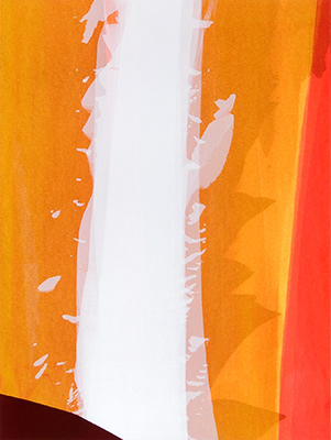 Untitled,  monotype on paper, 40 x 30 cm. 2011.